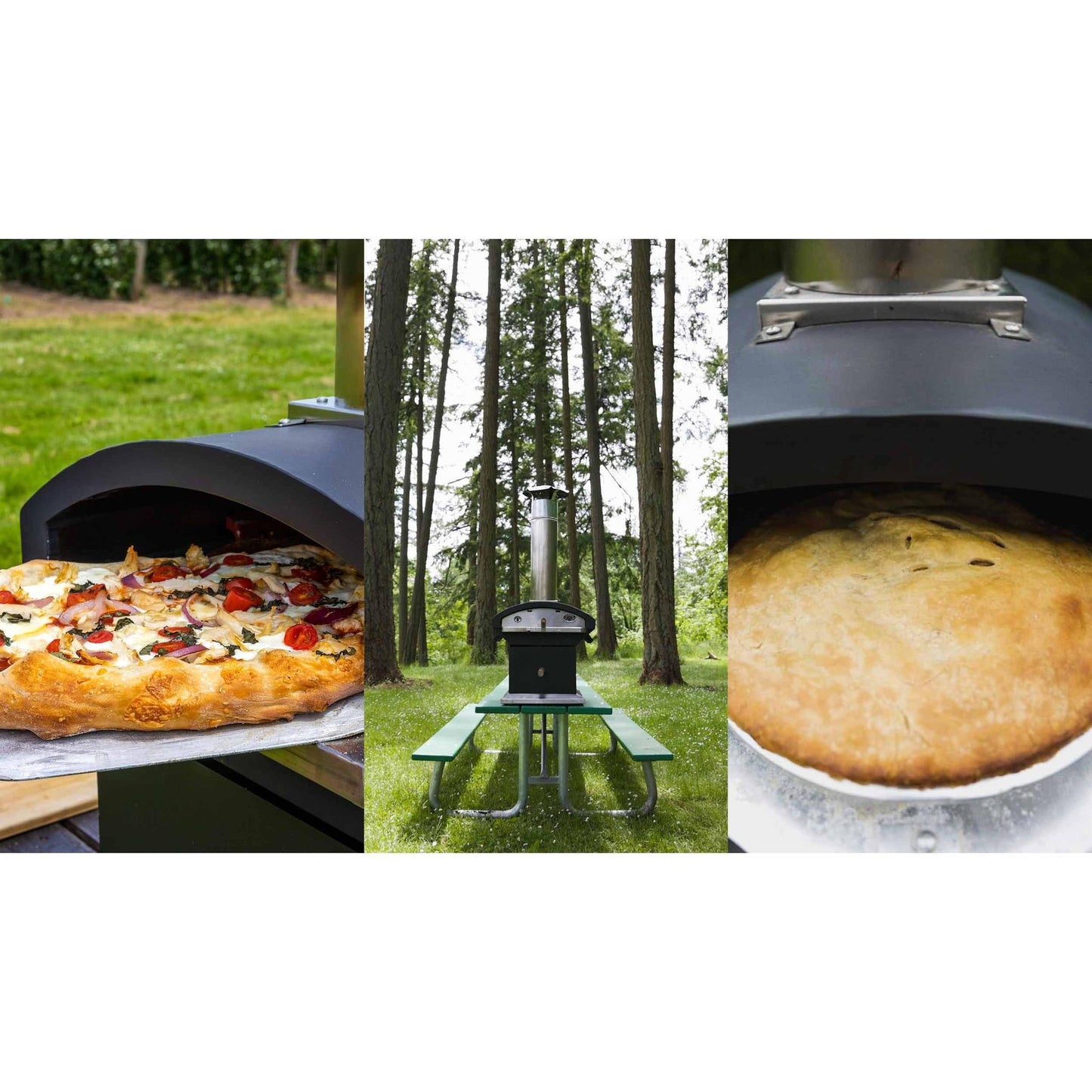 Timber Stoves Pellet Pizza Oven Complete Cook Kit With Burner Box
