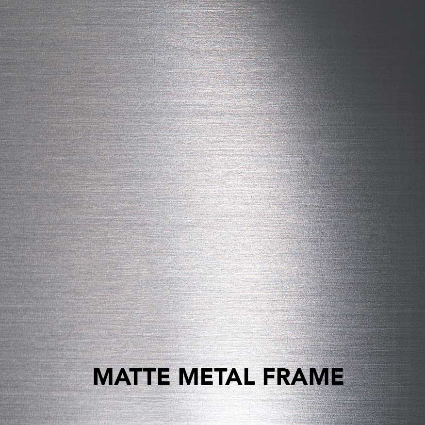 Touchstone Sideline Deluxe 60" Stainless Steel Recessed Smart Electric Fireplace