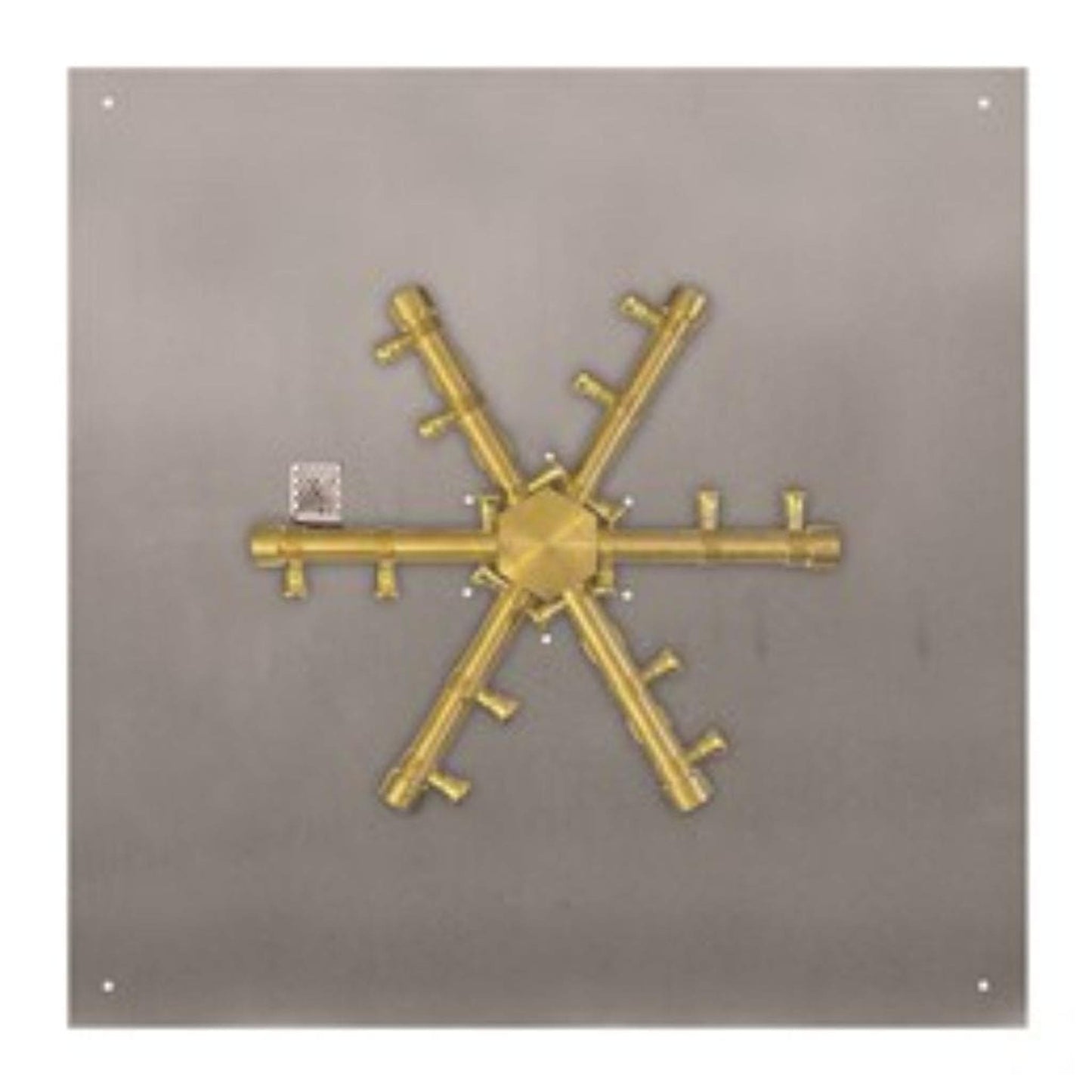 TrueFlame 25" Pro Series Square Flat Pan Propane Fire Pit Burner Kit With TPSI Ignition System