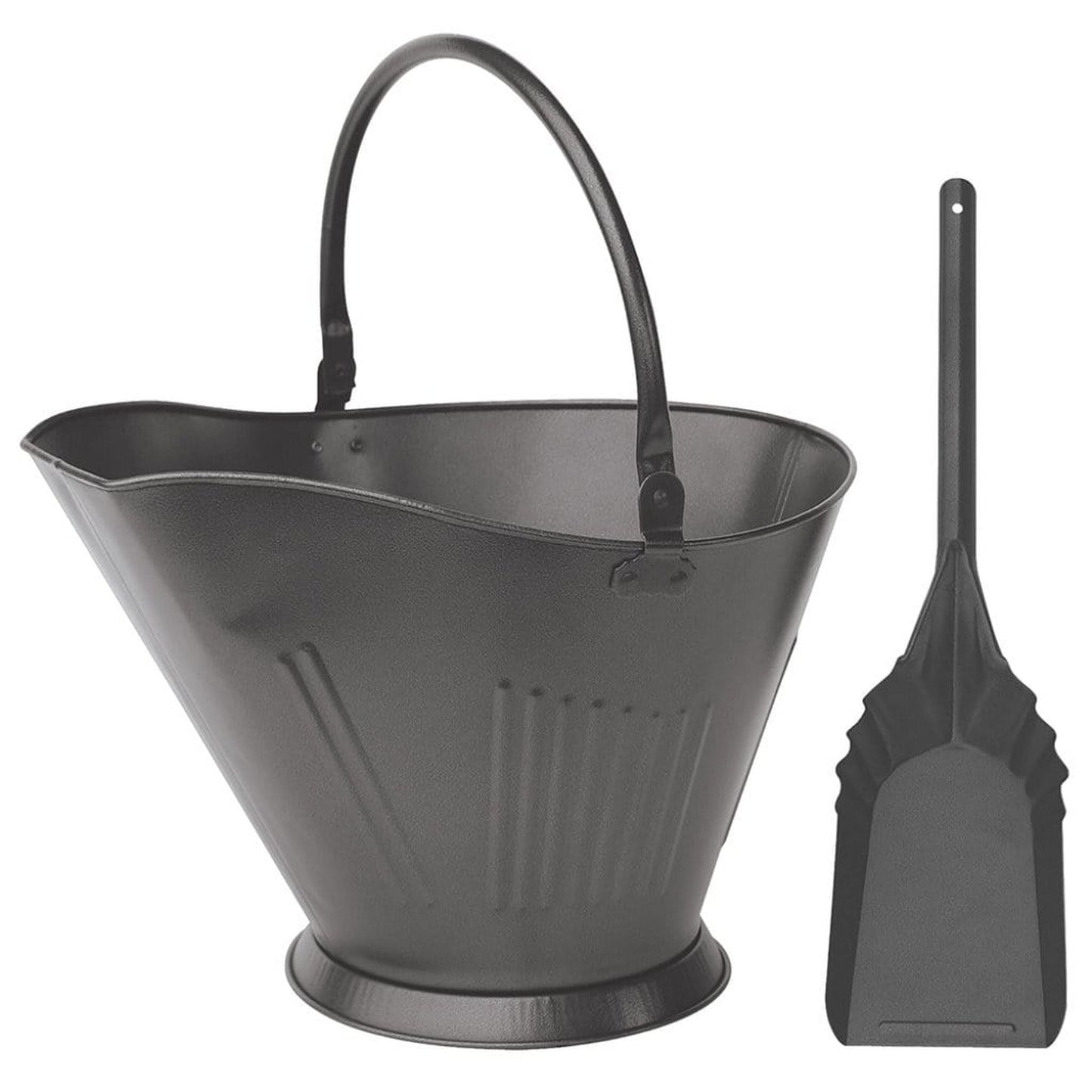 UniFlame 17" C-1712 Olde World Iron Finish Coal Hod and Shovel