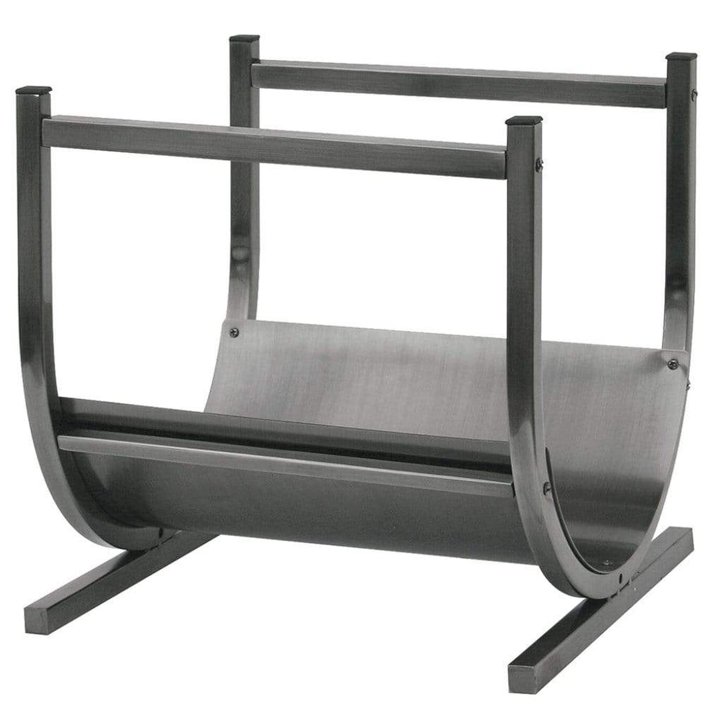 UniFlame 17" W-1622 Pewter Finish Log Holder