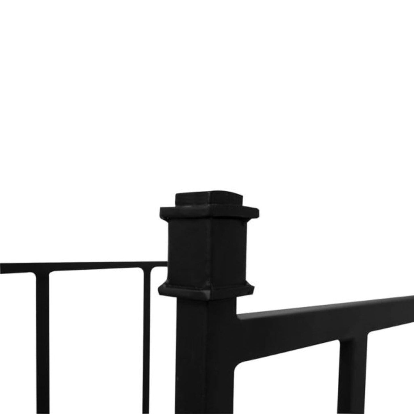 UniFlame 17" W-1732 5-Piece Black Craftsman Log Rack