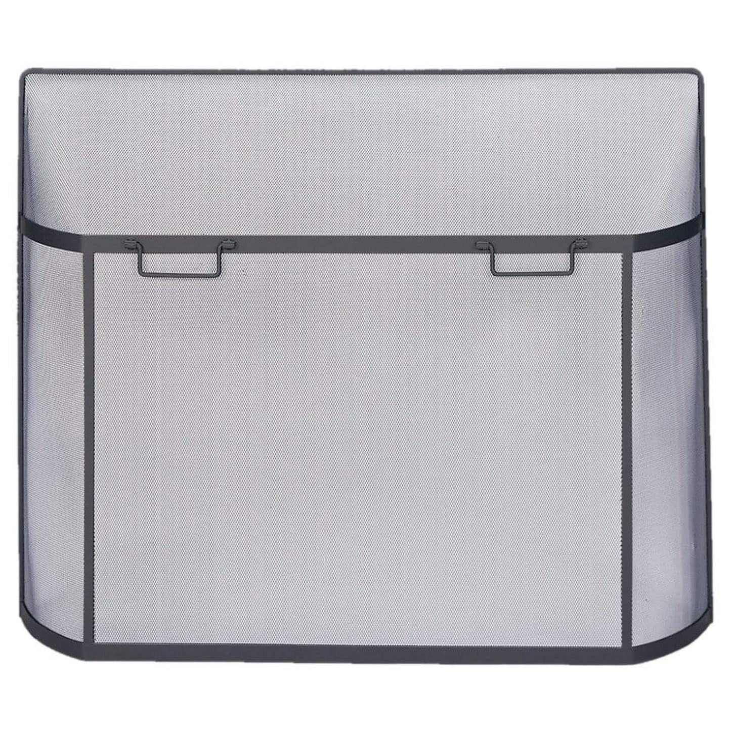 UniFlame 39" S-6760 Small Olde World Iron Curved Sparkguard