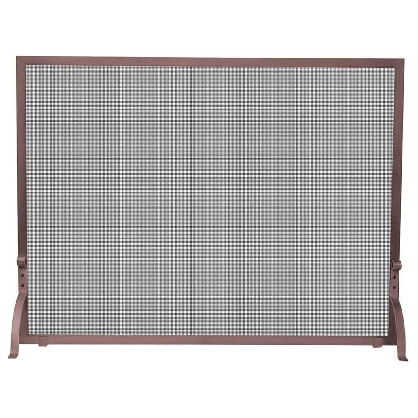UniFlame 44" S-1301 Single Panel Antique Copper Finish Screen