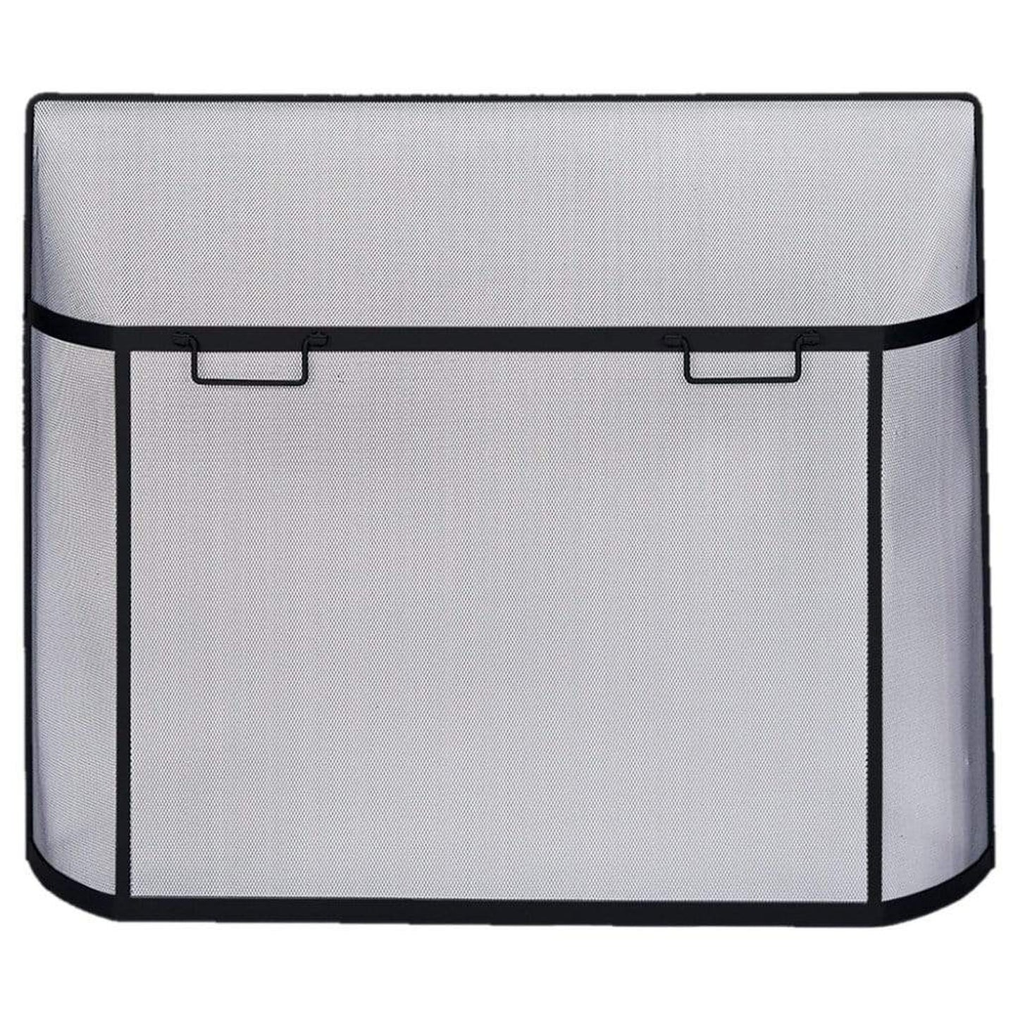 UniFlame 44" S-6957 Black Curved Sparkguard