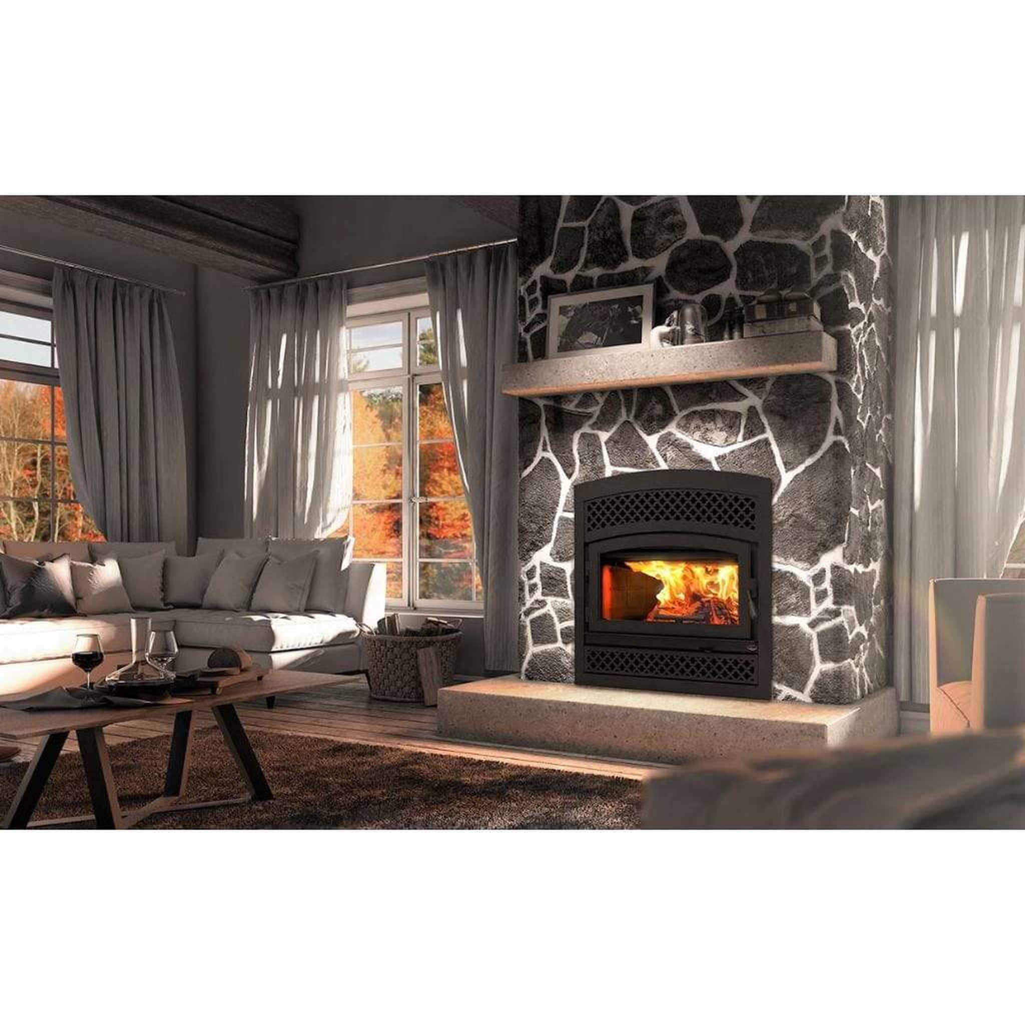 Valcourt Classic Molded Brick Panels for Waterloo High-Efficiency Wood – US  Fireplace Store