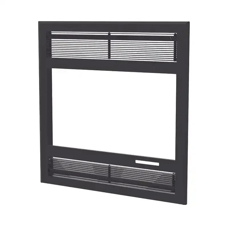 Ventis VBA1561 Black Modern Faceplate for HE250R Wood Burning Fireplace
