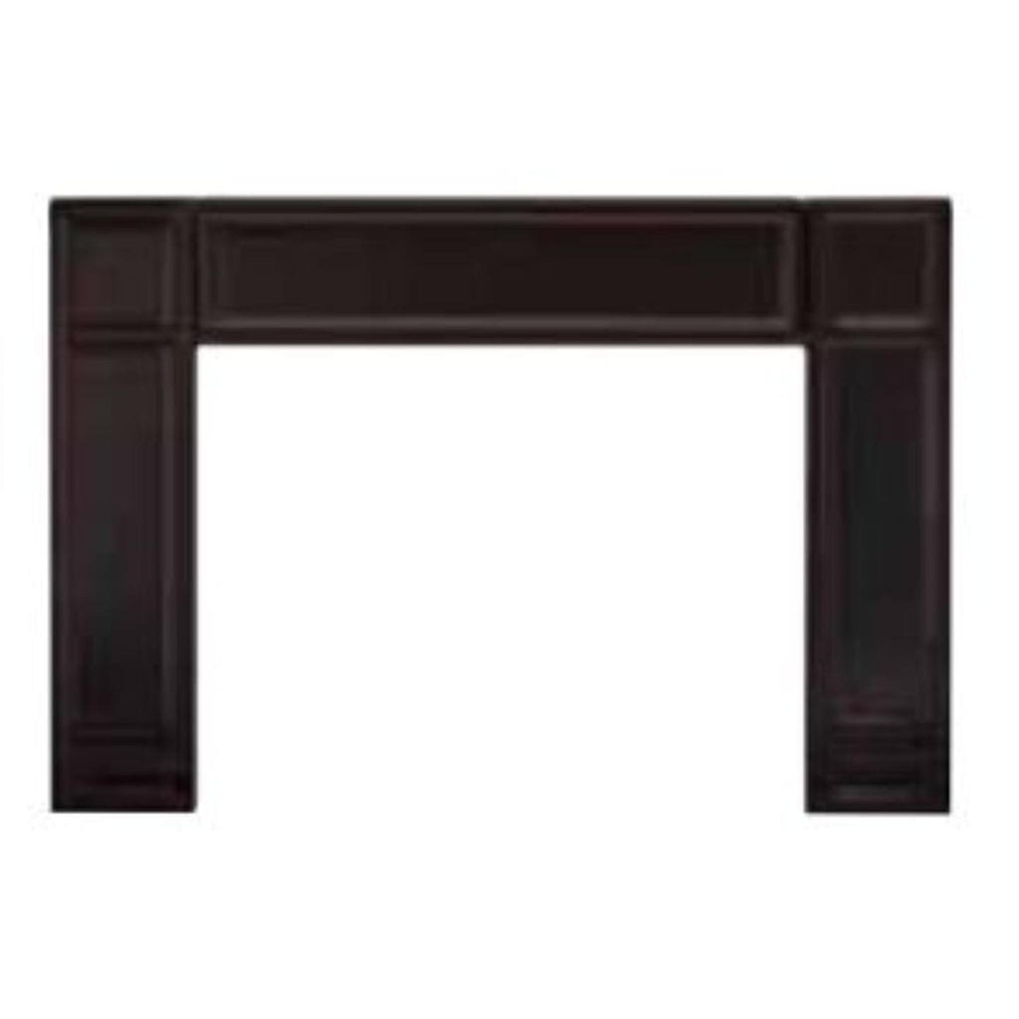Vermont Castings Majolica Brown Cast Iron Surround For Gifford Wood Insert