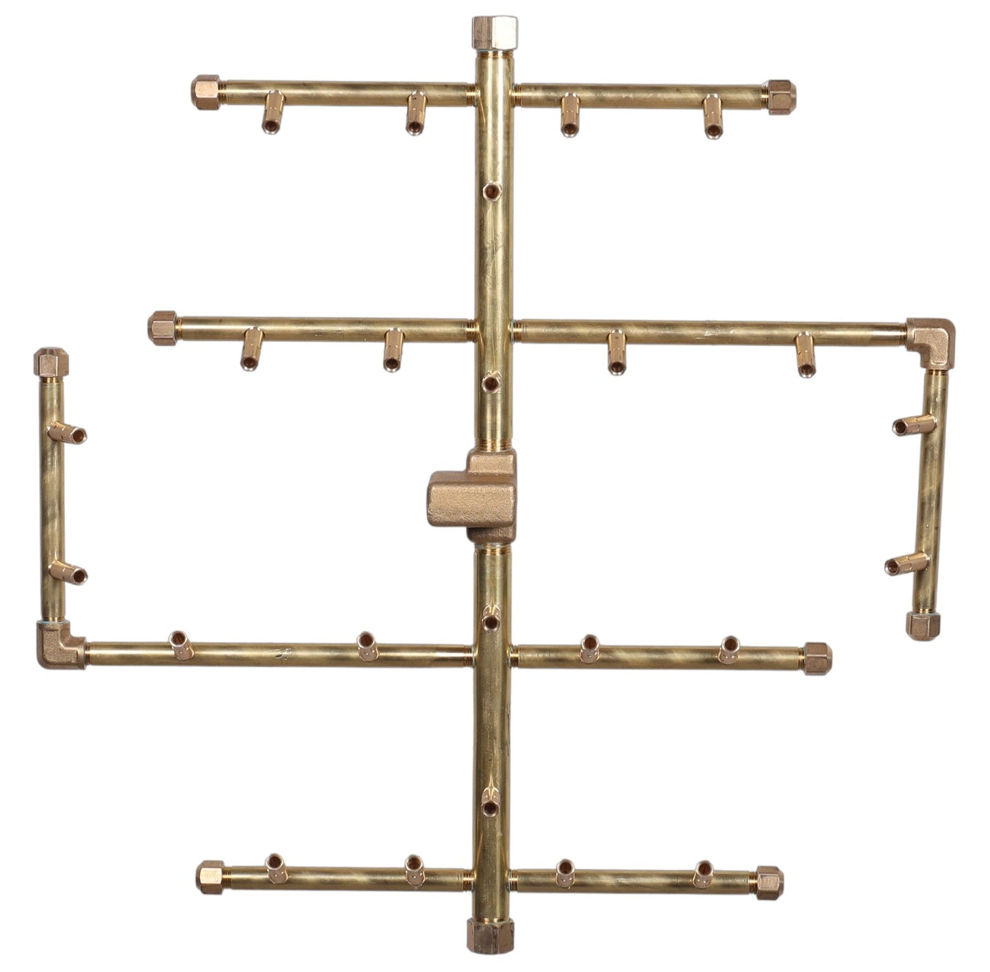 Warming Trends Original 21" x 20" 240K BTU Universal Crossfire 2.0 Brass Burner