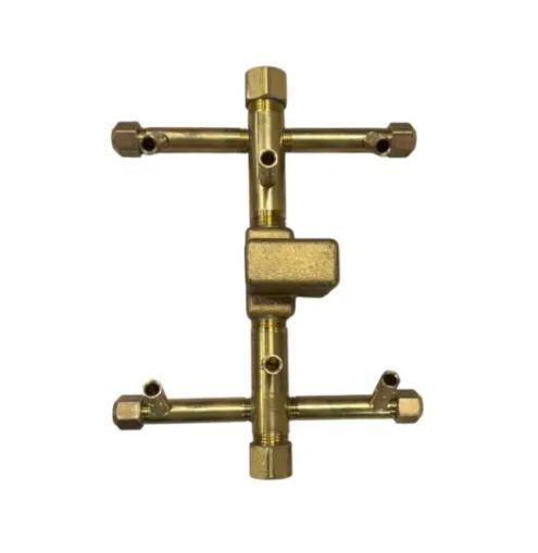 Warming Trends Original 9" x 7" 60K BTU Universal Crossfire 2.0 Brass Burner