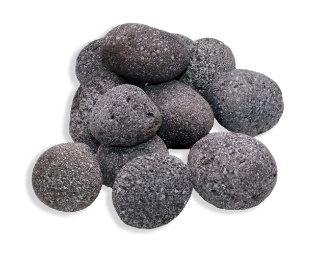 Warming Trends Small Rolled Lava Rock (30-lbs)