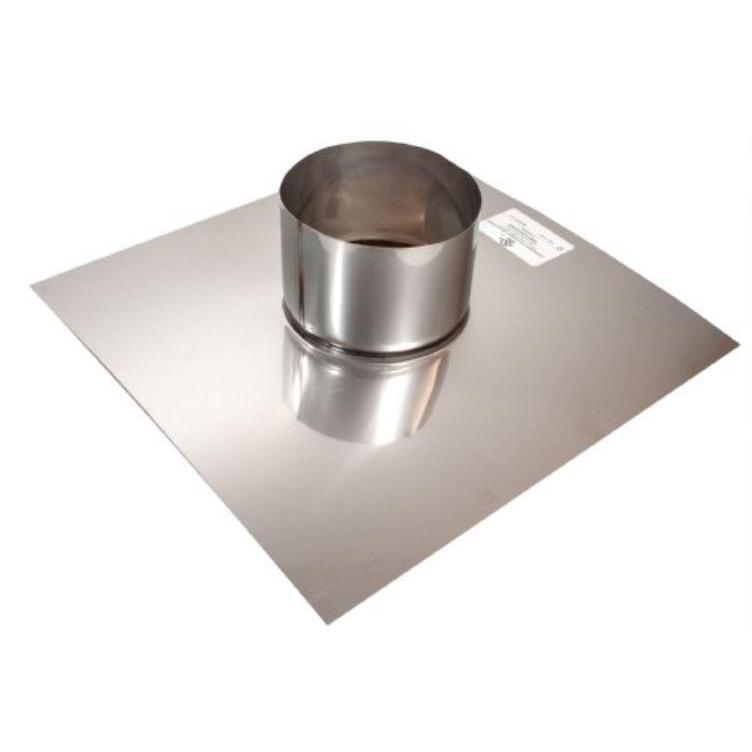 Z-Flex 10" Stainless Steel Chimney Flashing With 16" x 16" Base
