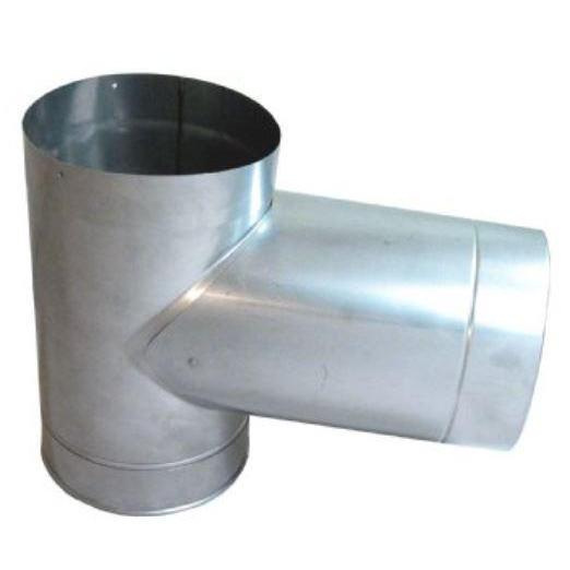 Z-Flex 3" Stainless Steel Rigid Stacking Tee