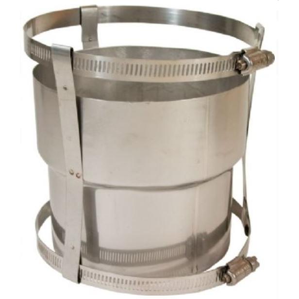Z-Flex 4" Stainless Steel Flex Ready Dripless Connector