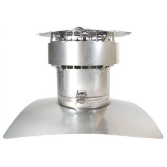 Z-Flex 7" Stainless Steel Z-Max Rain Cap