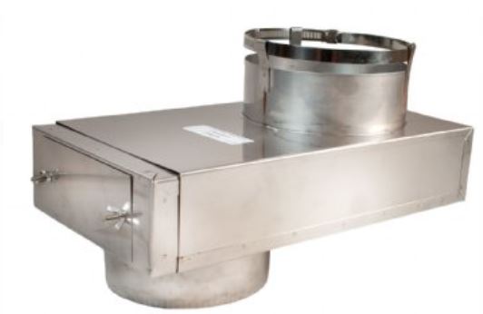 Z-Flex 8" Stainless Steel Adjustable Insert Boot