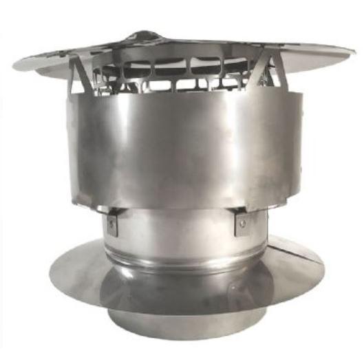Z-Flex 8" Stainless Steel Deluxe Rain Cup