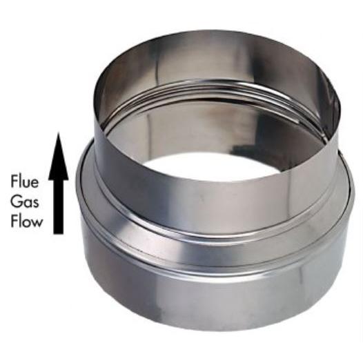 Z-Flex 8" to 7" Stainless Steel Reducer for All Fuels