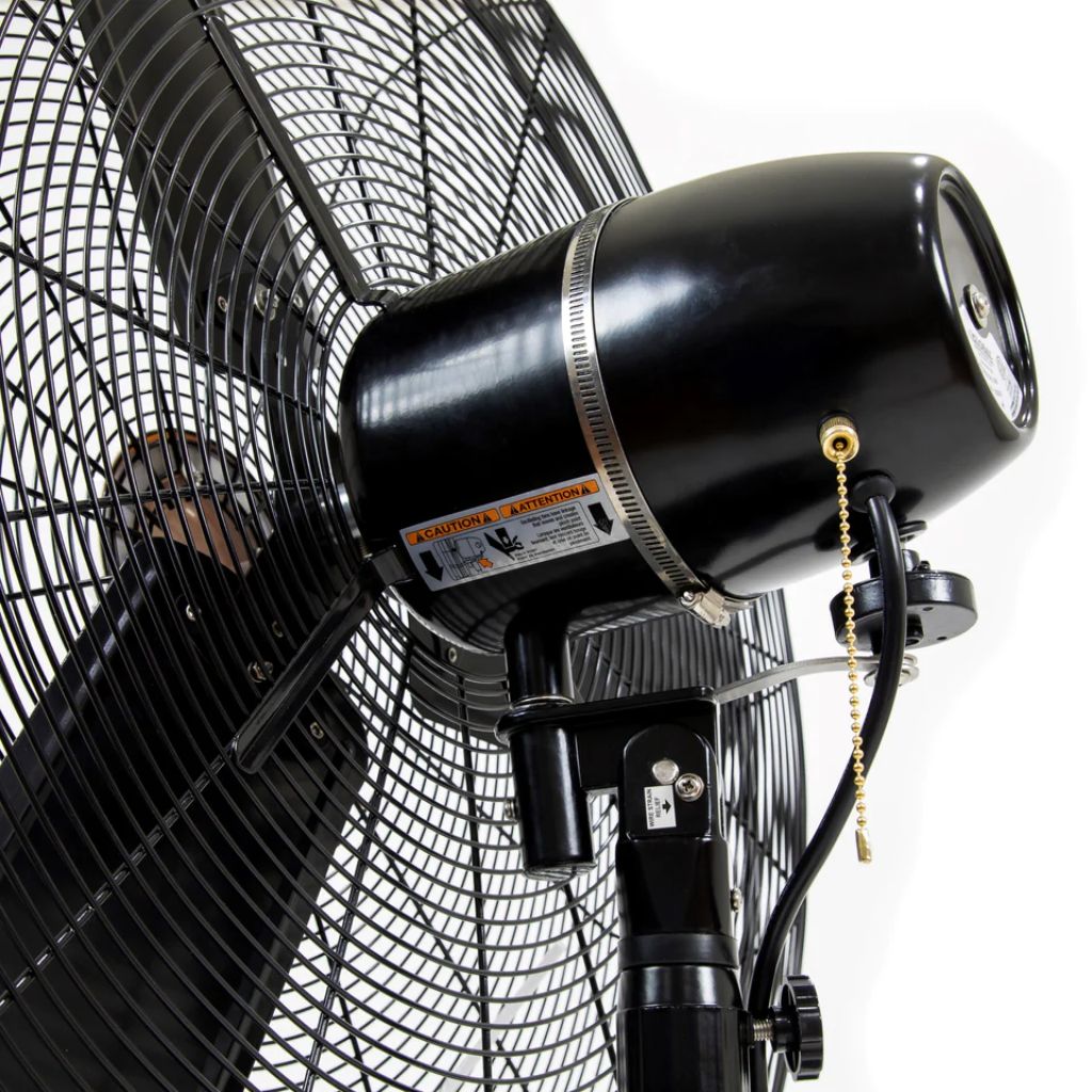 iLIVING 30" Pedestal Outdoor Oscillating Fan with Misting kit