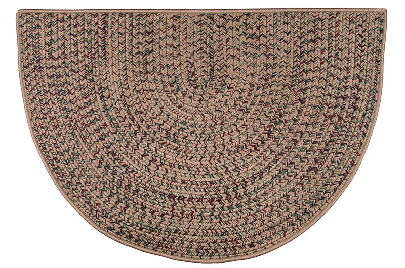 Goods of the Woods Beige Multicolor Braided Rug