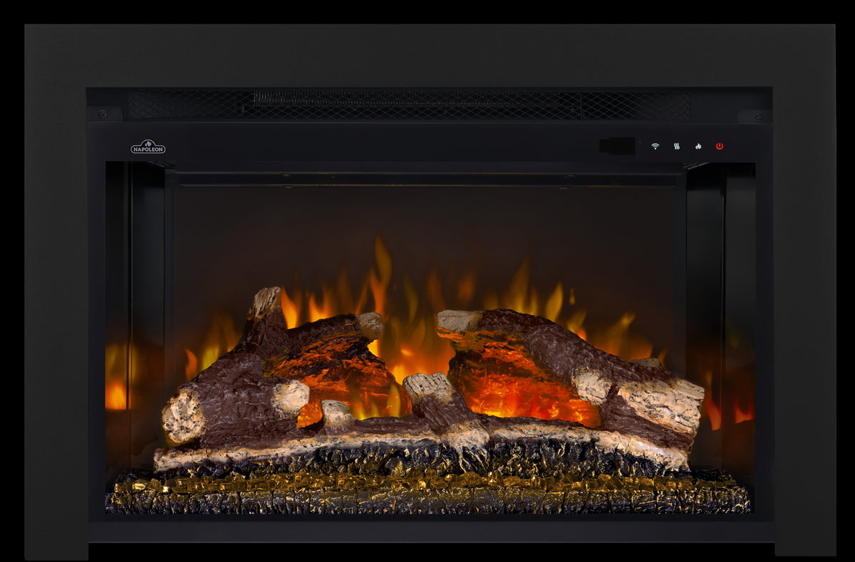 Napoleon 3-Sided Black Faceplate for 26" Rosedale 2 Electric Fireplace Insert