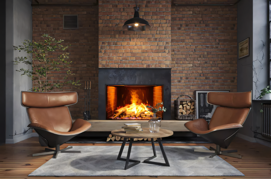 Amantii Signature Series Traditional 38" Built-in Electric Fireplace Featuring Optimyst Technology Patented by Dimplex With Ice Media Kit