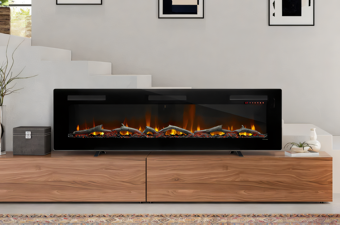 Dimplex Sierra 72 Wall-MountTabletop Linear Electric Fireplace