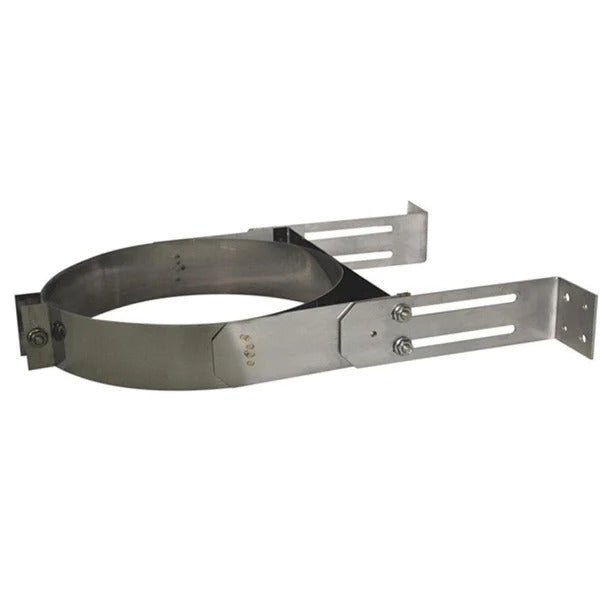 Olympia Chimney & Venting 5" Ventis Class-A All Fuel Chimney 304L Stainless Wall Stand-Off - VA-SF05