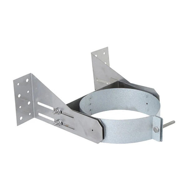 Olympia Chimney & Venting 4" Ventis Direct Vent 304L Stainless Steel Wall Support-VDV-WS04
