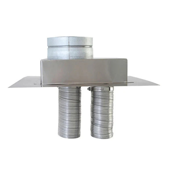 Olympia Chimney & Venting 4" Ventis Direct Vent Co-Linear Top Termination With 3" Exhaust & 3" Air Intake-VDV-CTT04