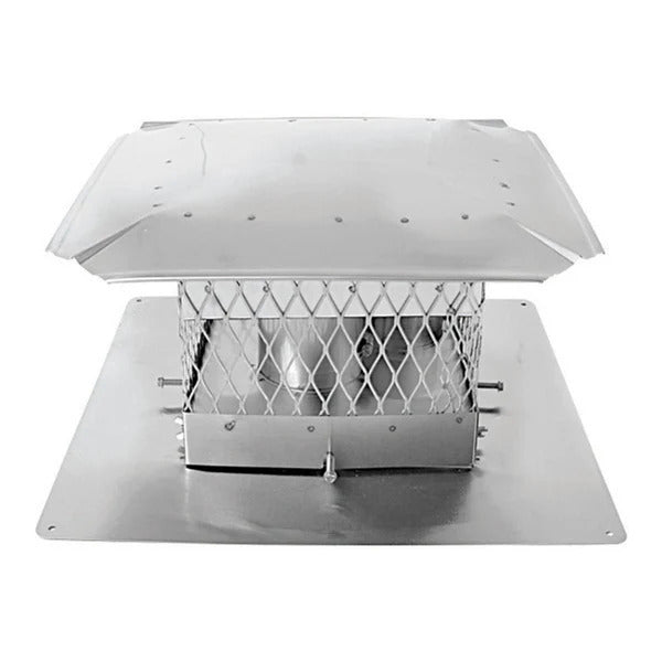 Olympia Chimney & Venting 4" x 3" Ventis Direct Vent Crown Removable Base Cap-VDV-RCL43