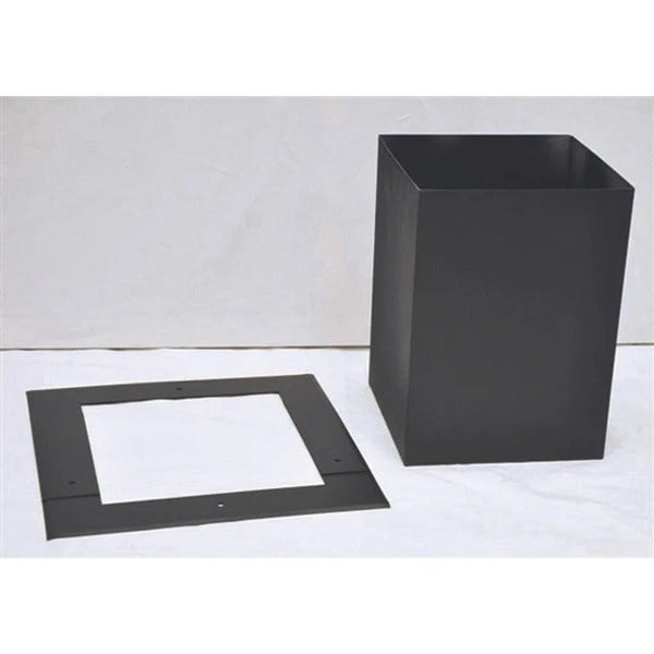 Olympia Chimney & Venting 3" x 11" Ventis PelletVent Galvanized Square Ceiling Support - VP-CSS03