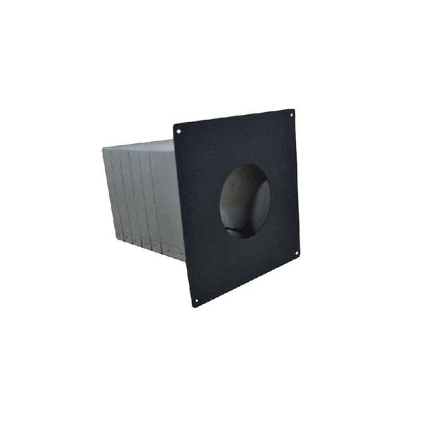Olympia Chimney & Venting 3" Ventis PelletVent Pipe Galvanized Wall Pass-Thru with 3" Fresh Air Intake - VP-WPTA033