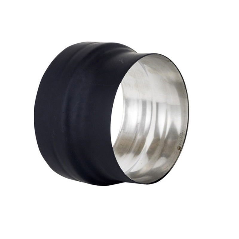 Olympia Chimney & Venting 6" Ventis Double-Wall Black Stove Pipe To 6" Ventis Single-Wall Adaptor-VDBS6