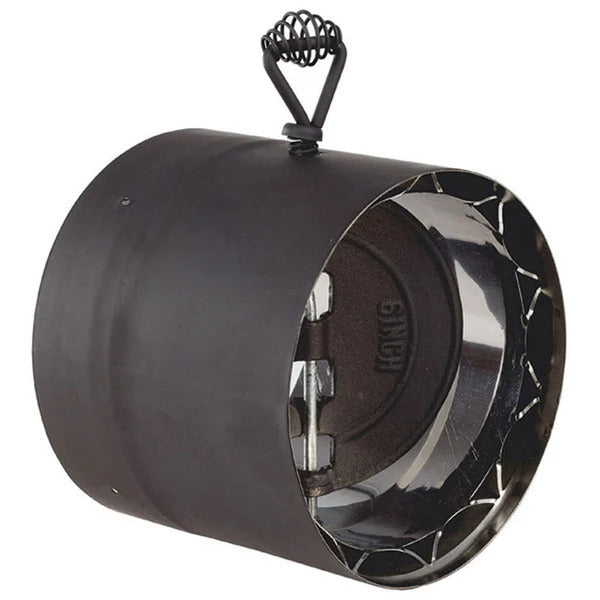 Olympia Chimney & Venting 8" Ventis Double-Wall Black Stove Pipe 430 Inner Damper Section - VDB08DS