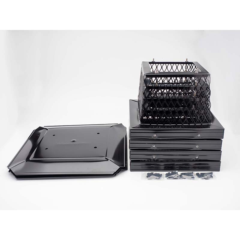Olympia Chimney & Venting HomeSaver Pro 13" x 13" Galvanized Steel Single-Flue Chimney Cap Rectangular 4-pack