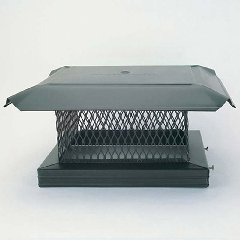 Olympia Chimney & Venting HomeSaver Pro 13" x 13" Galvanized Steel Single-Flue Chimney Cap Rectangular 4-pack