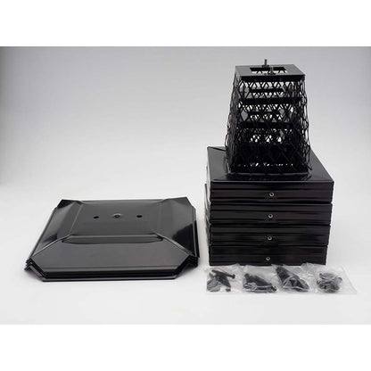 Olympia Chimney & Venting HomeSaver Pro Single-Flue 13" x 17" 4-Pack Galvanized Steel Rectangular Chimney Cap