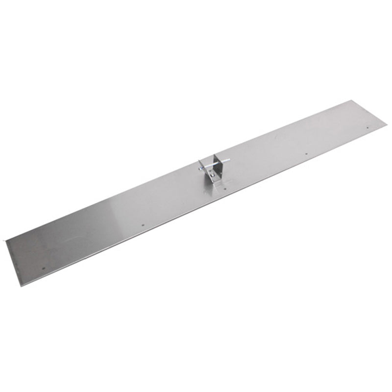 Olympia Chimney & Venting 7" x 35" 304-Alloy Stainless Center Handle Replacement Damper Plate for 42" Damper