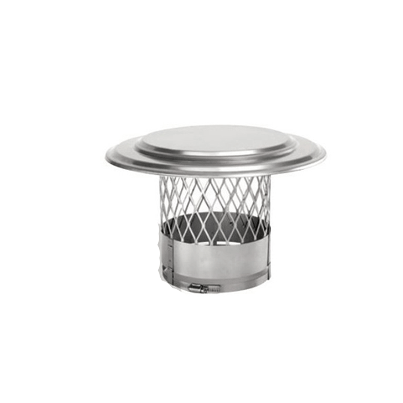 Olympia Chimney & Venting 7" Forever Flex 316Ti-Alloy Stainless Steel Light Flex/Hybrid Rain Cap with Mesh Screen - CNGLF7