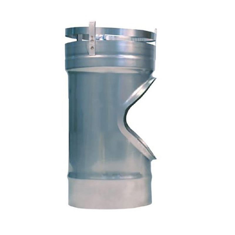 Olympia Chimney & Venting 8" Forever Flex 316Ti-Alloy Stainless Steel Light Flex Tee - 8BUPT