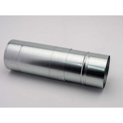 Olympia Chimney & Venting 4" x 20" Telescoping Pipe Section (2 pieces) Galvanized, Adjusts to 38"