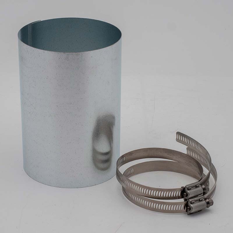 Olympia Chimney & Venting EZ Vent 4" x 6" Galvanized Vent Stent With 2 Clamps