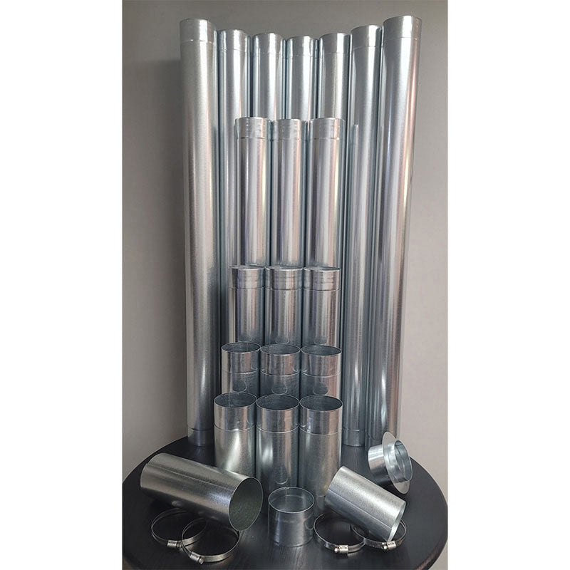 Olympia Chimney & Venting EZ Vent Starter Kit -23 Pcs. Dryer Vent (Total of 3 Boxes)