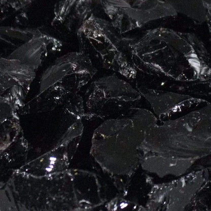 10 Lbs. Broken Large Reflective Fire Glass