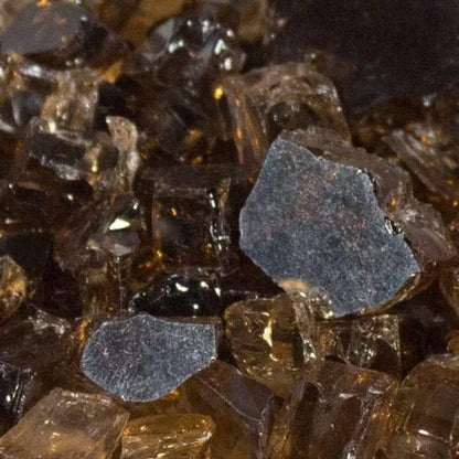 10 Lbs. Large Reflective Fire Glass