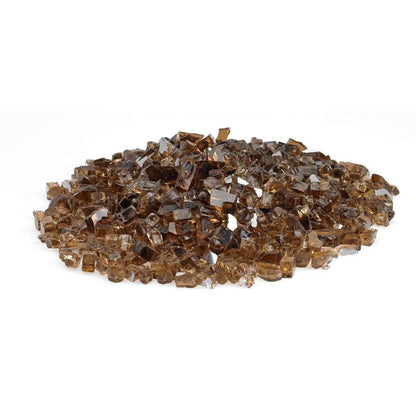 10 Lbs. Large Reflective Fire Glass