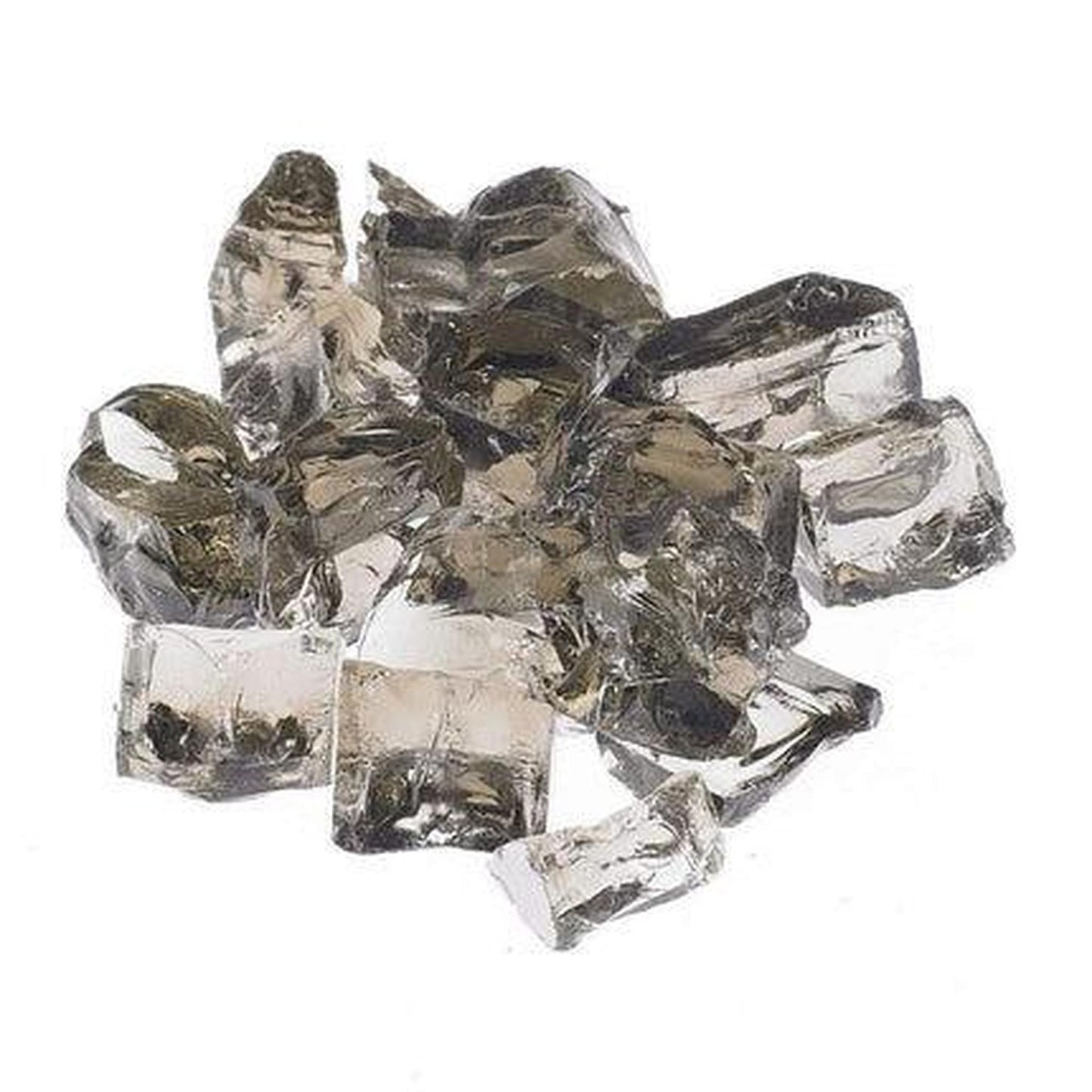 10 Lbs. Large Reflective Fire Glass