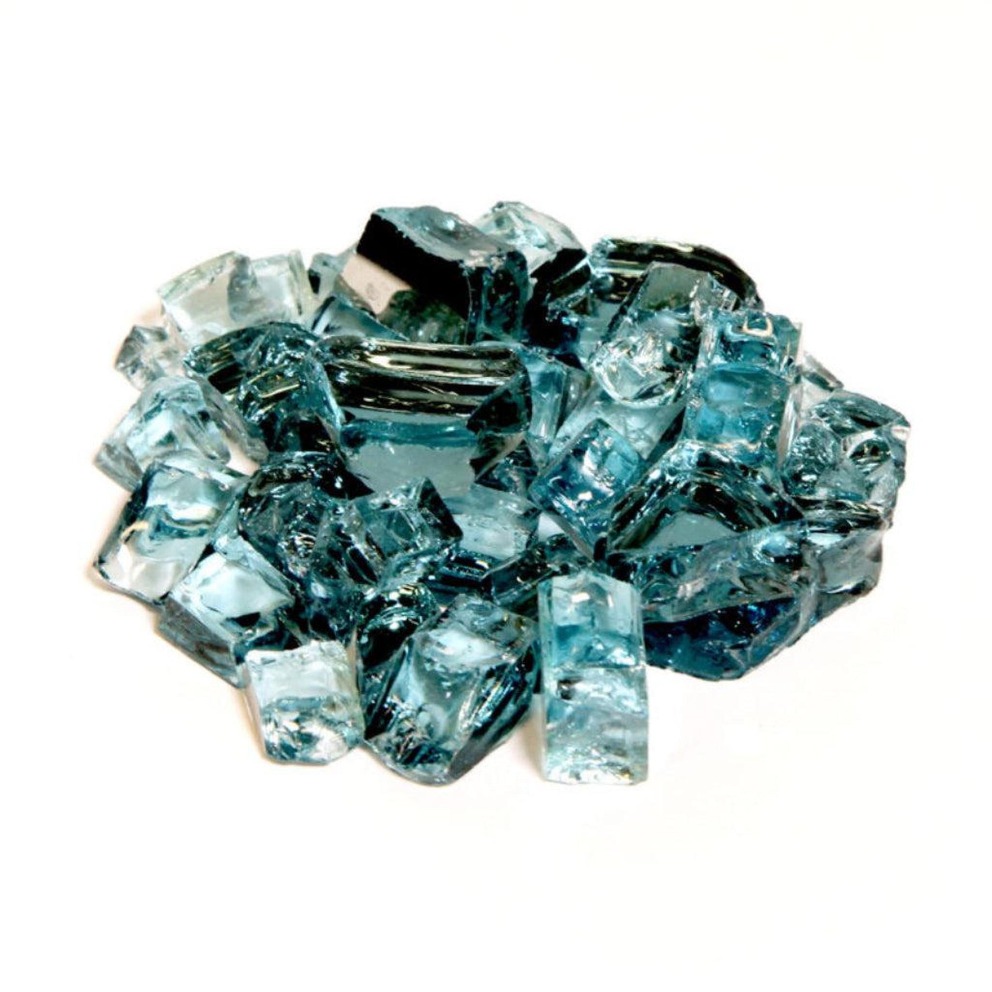 10 Pounds 1/2" Premium Reflective Fireglass Media