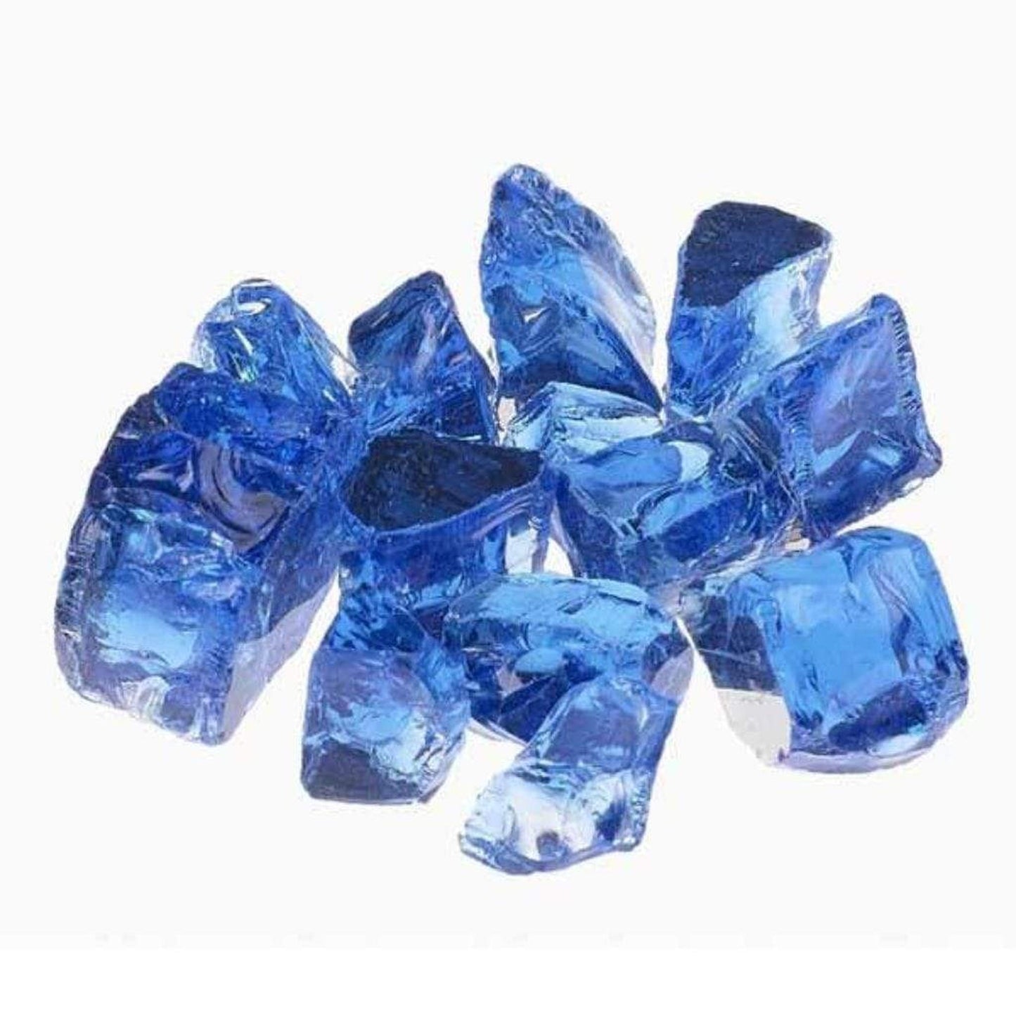 10 Pounds 1/2" Premium Reflective Fireglass Media